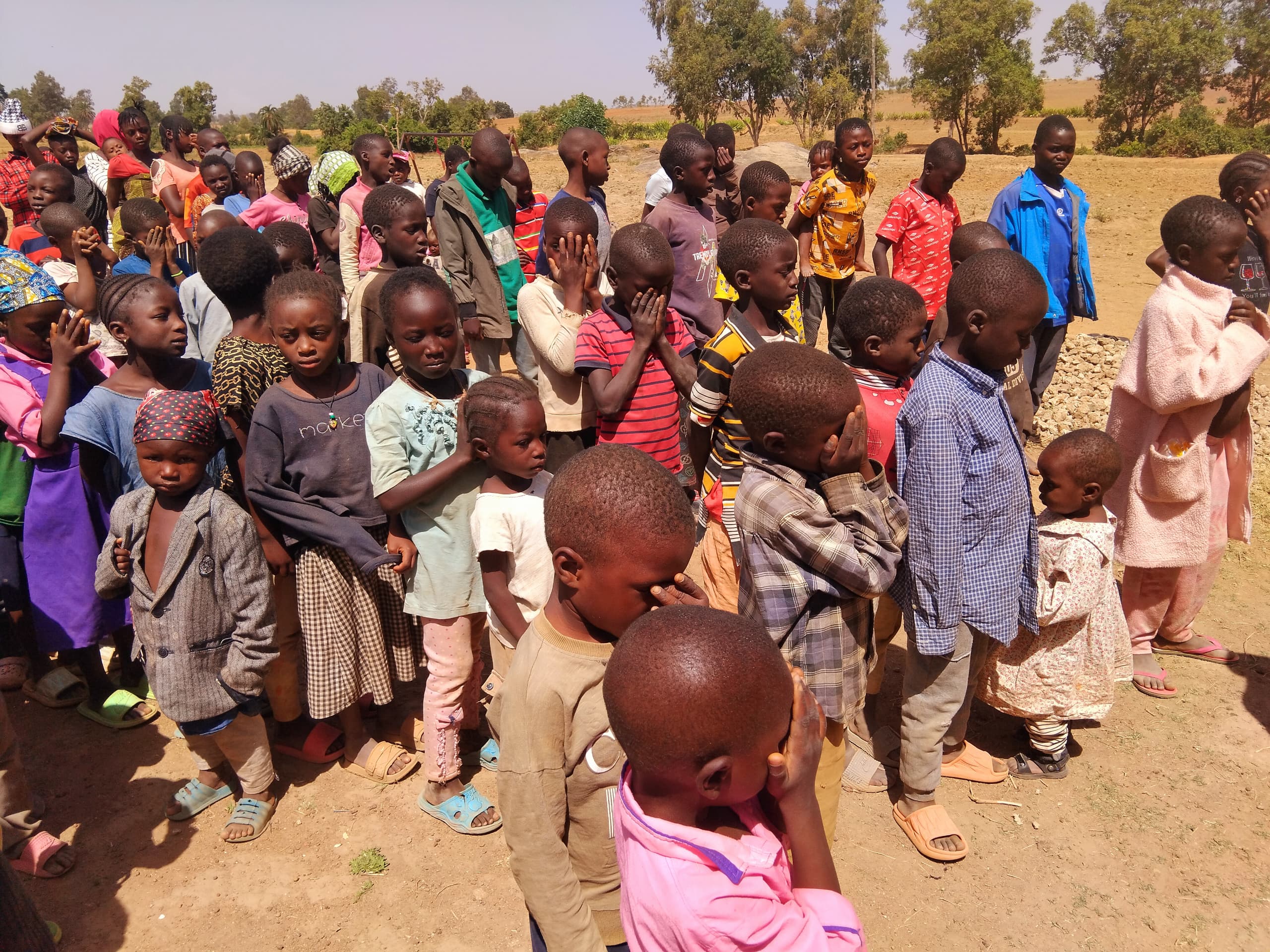 Children in IDP camp